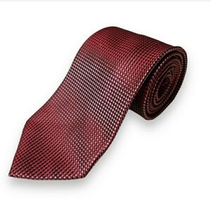MICHAEL MICHAEL KORS Woven Silk Tie Geometric Pattern